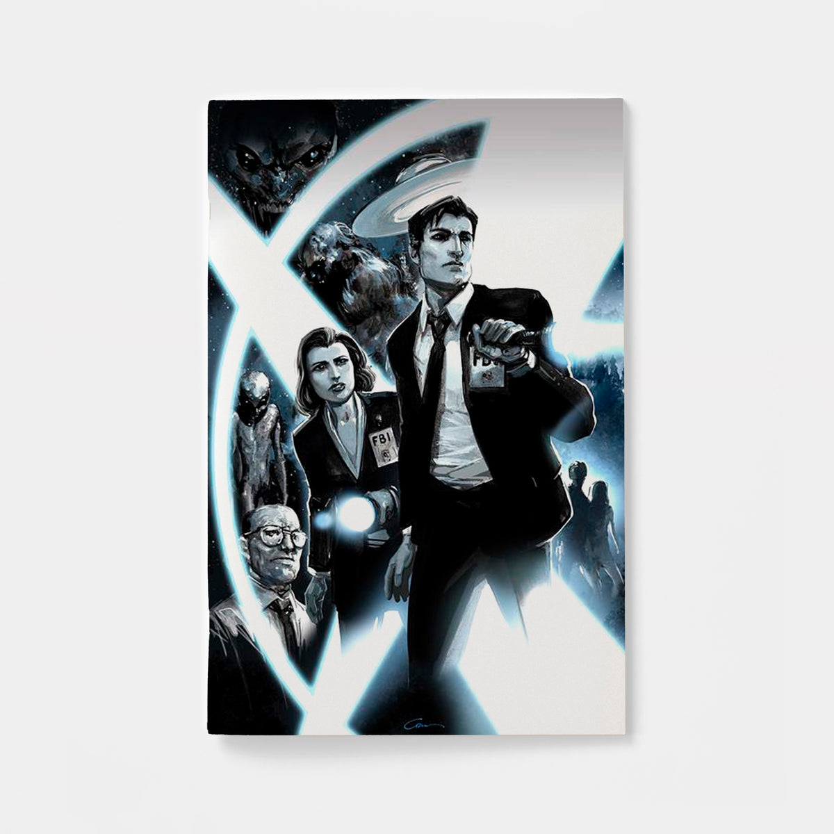 X FILES (2026) #1 CVR J CLAYTON CRAIN METAL PREMIUM VAR | presale | 2026-12-23