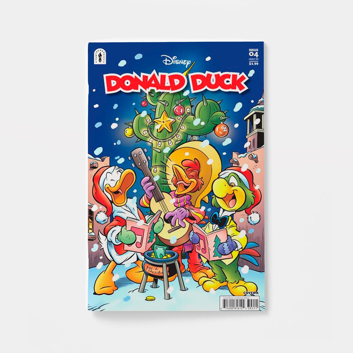 DONALD DUCK LEGACY #392 THE THREE CABALLEROS CHRISTMAS QUEST CVR A JAN ROMAN PIKULA | presale | 2026-12-02