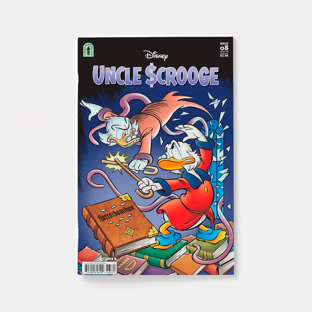 UNCLE SCROOGE LEGACY #468 THE CURSE OF HP HATEQUACK CVR B MICHEL HADORP VAR | presale | 2026-12-09
