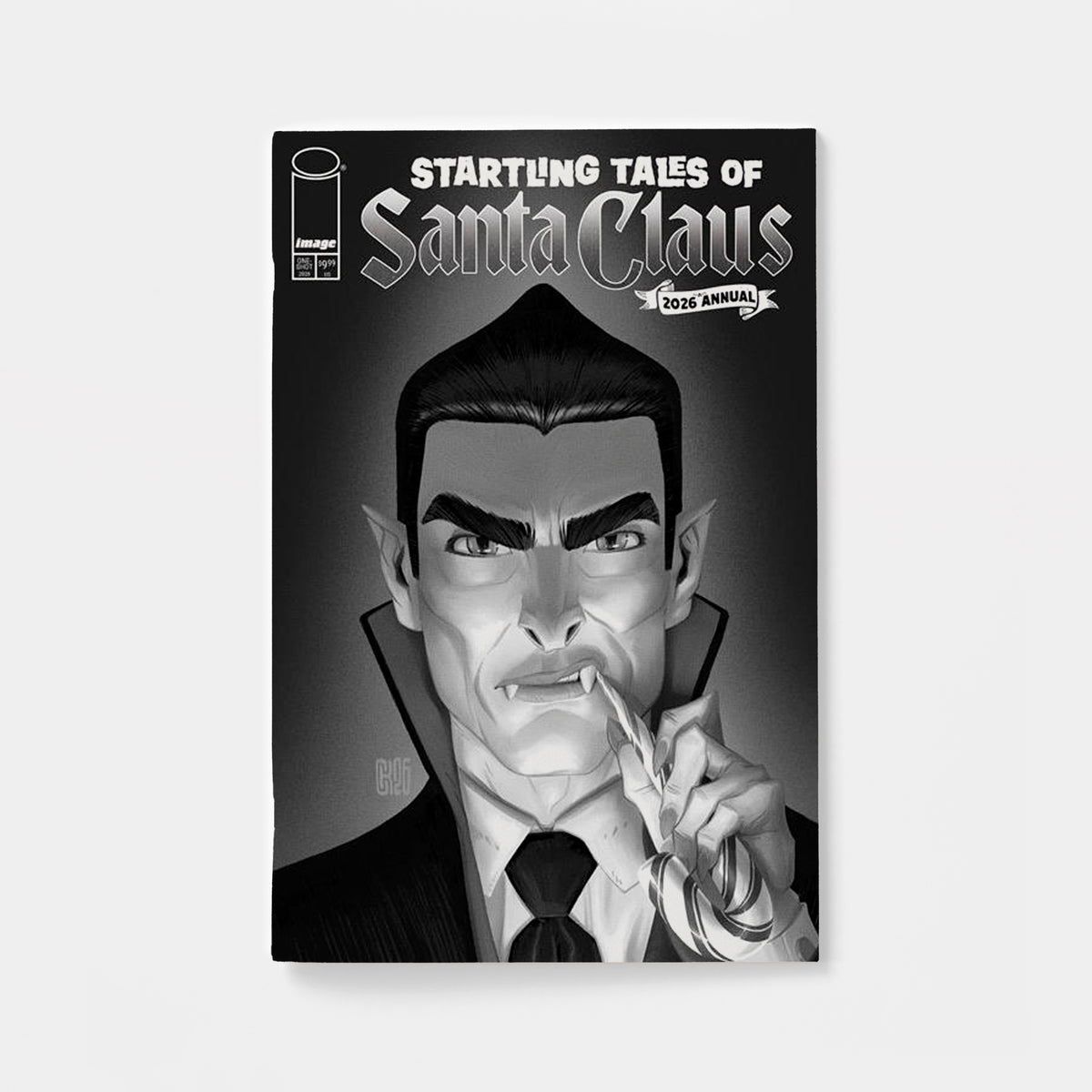 STARTLING TALES OF SANTA CLAUS 2026 ANNUAL CVR D SEAKAE B&W VAR | presale | 2026-12-02