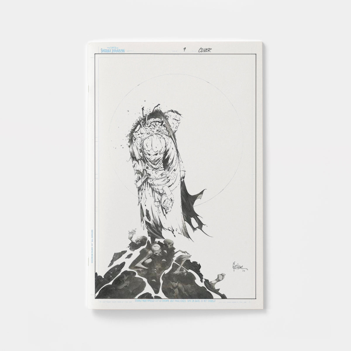 SPAWN THE CURSE OF SHERLEE JOHNSON #9 CVR C JONATHAN GLAPION B&W VIRGIN VAR | presale | 2026-12-02