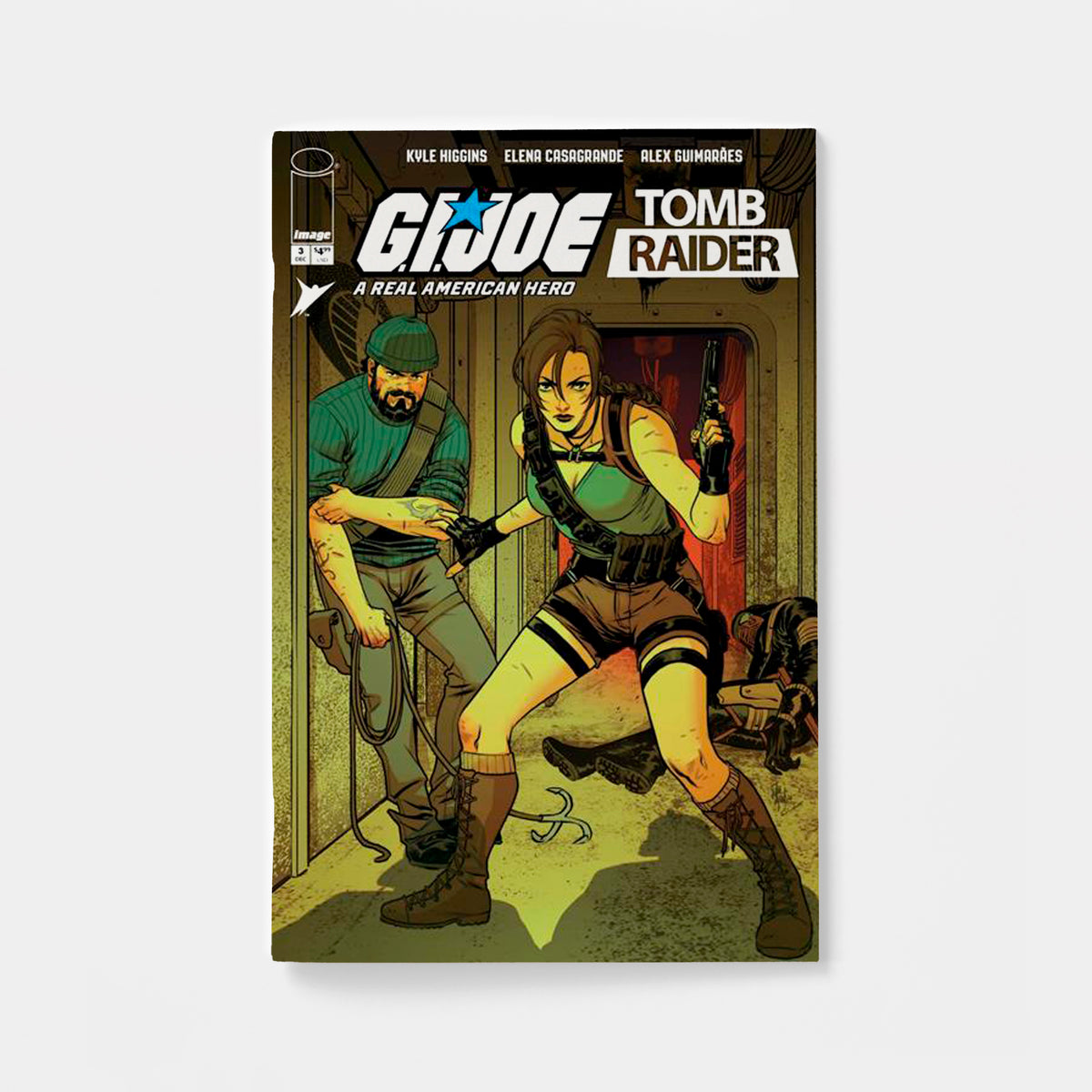 GI JOE A REAL AMERICAN HERO TOMB RAIDER #3 (OF 5) CVR A ELENA CASAGRANDE & ALEX GUIMARAES | presale | 2026-12-02