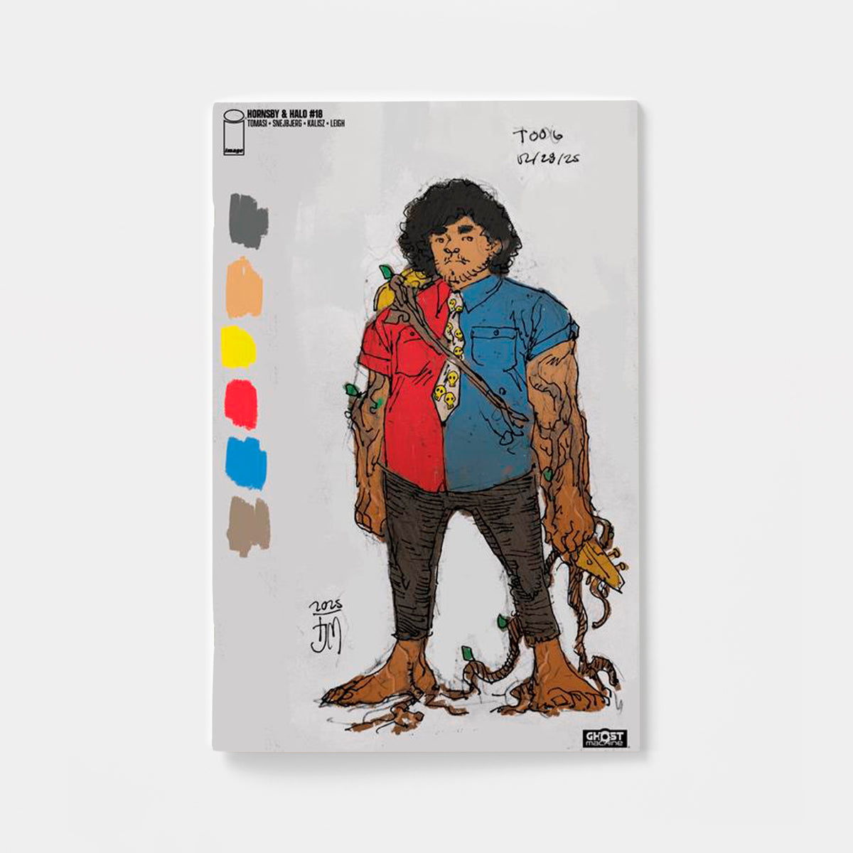 HORNSBY & HALO #18 CVR C FRANCIS MANAPUL DESIGN SKETCH VAR | presale | 2026-12-23