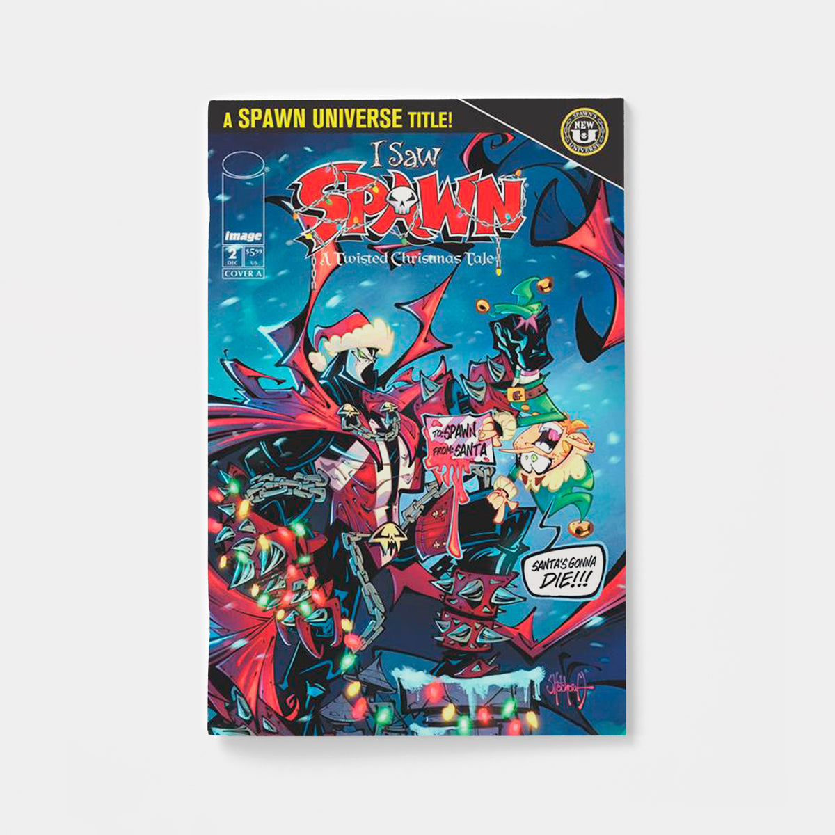 I SAW SPAWN (A TWISTED CHRISTMAS TALE) #2 (OF 2) CVR A ROB SKETCHCRAFT DUENAS | presale | 2026-12-09