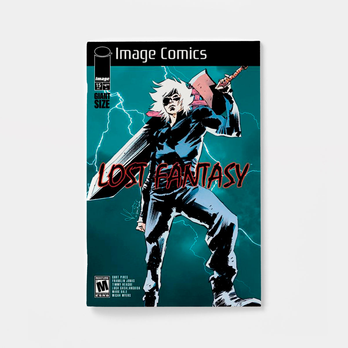 LOST FANTASY #15 CVR B LUCA CASALANGUIDA HOMAGE VAR | presale | 2026-12-23