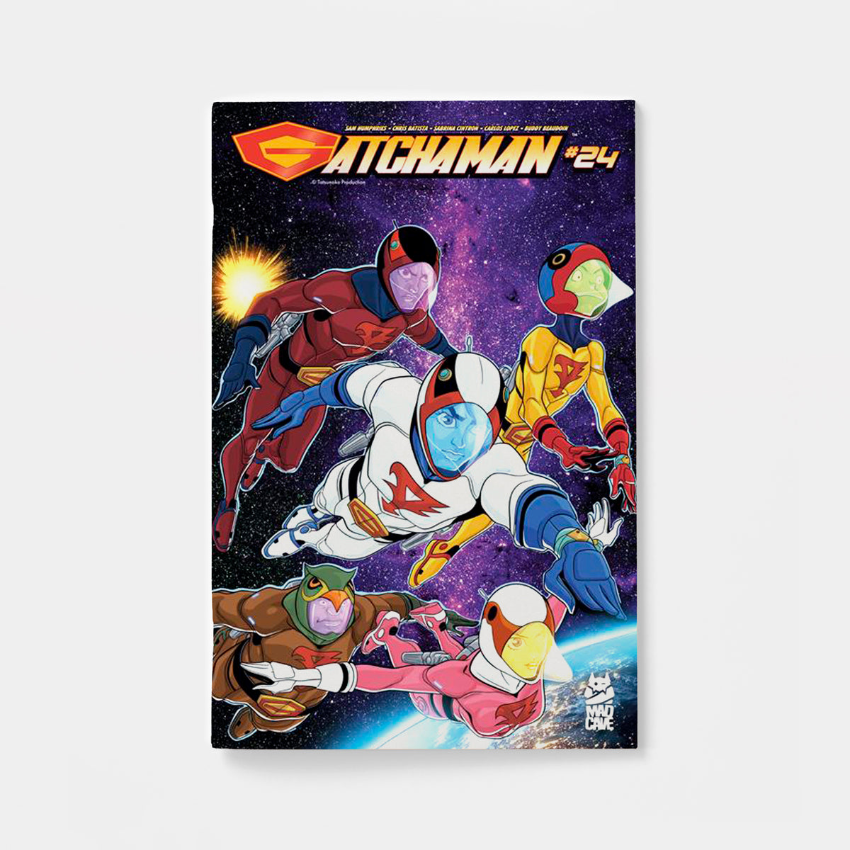 GATCHAMAN #24 CVR A CHRIS BATISTA SABRINA CINTRON TOM CHU | presale | 2026-12-23