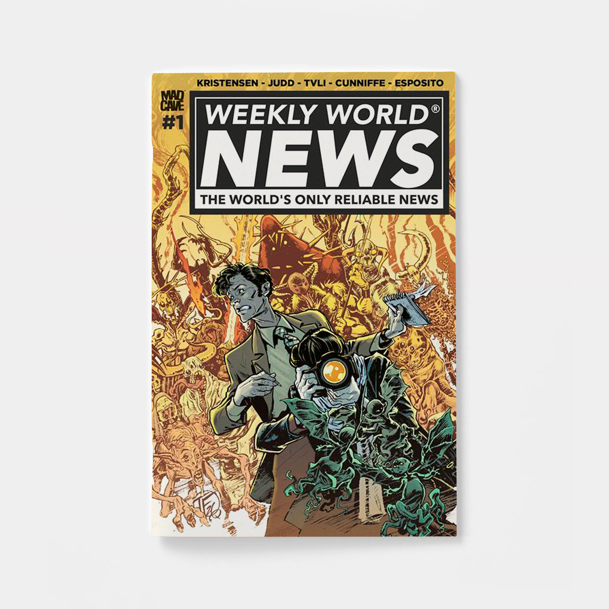 WEEKLY WORLD NEWS #1 (OF 6) CVR E TOM FOWLER FOIL VAR | presale | 2026-12-02
