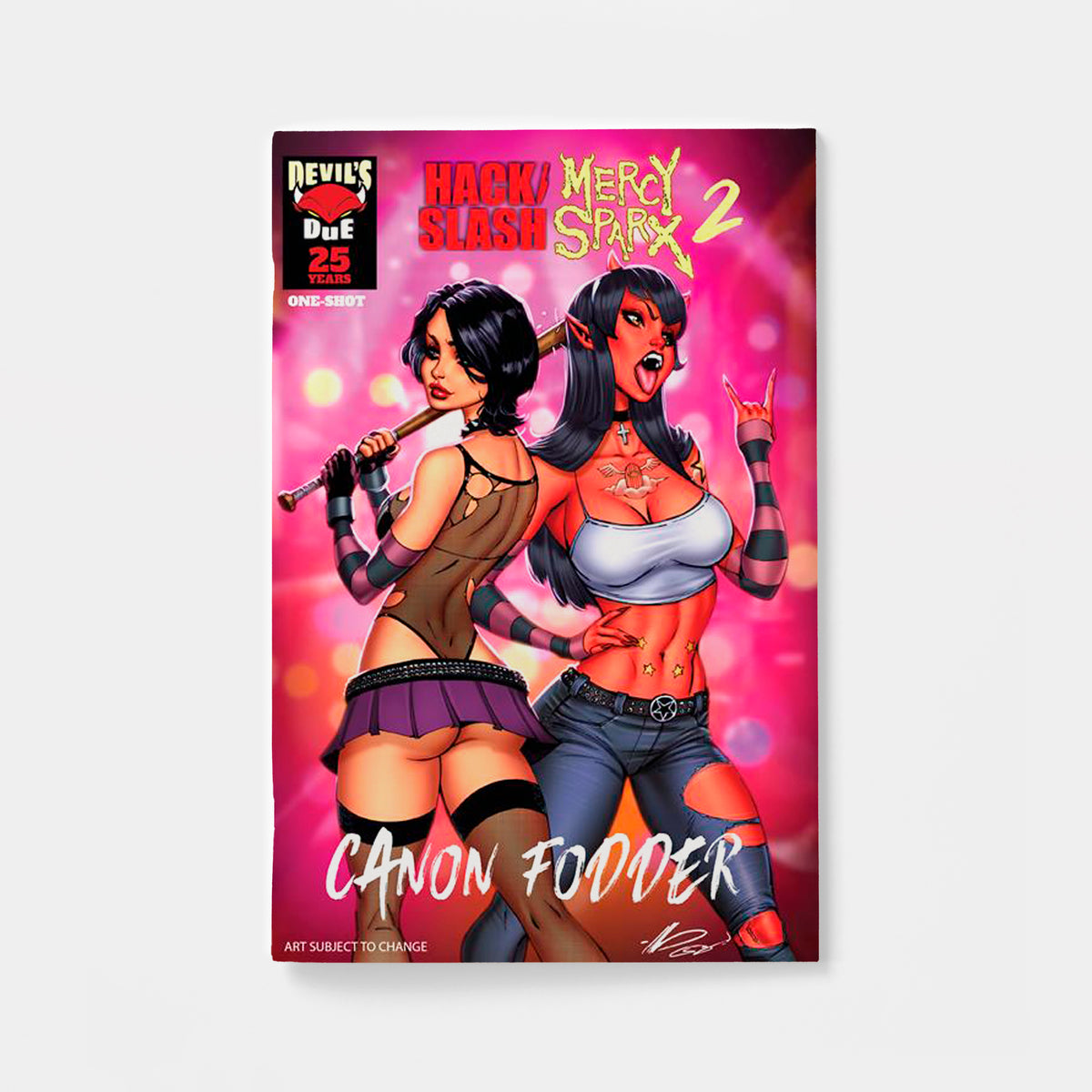 HACK SLASH MERCY SPARX CANON FODDER #1 (ONE SHOT) CVR A ALE GARZA (MR) | presale | 2026-12-09