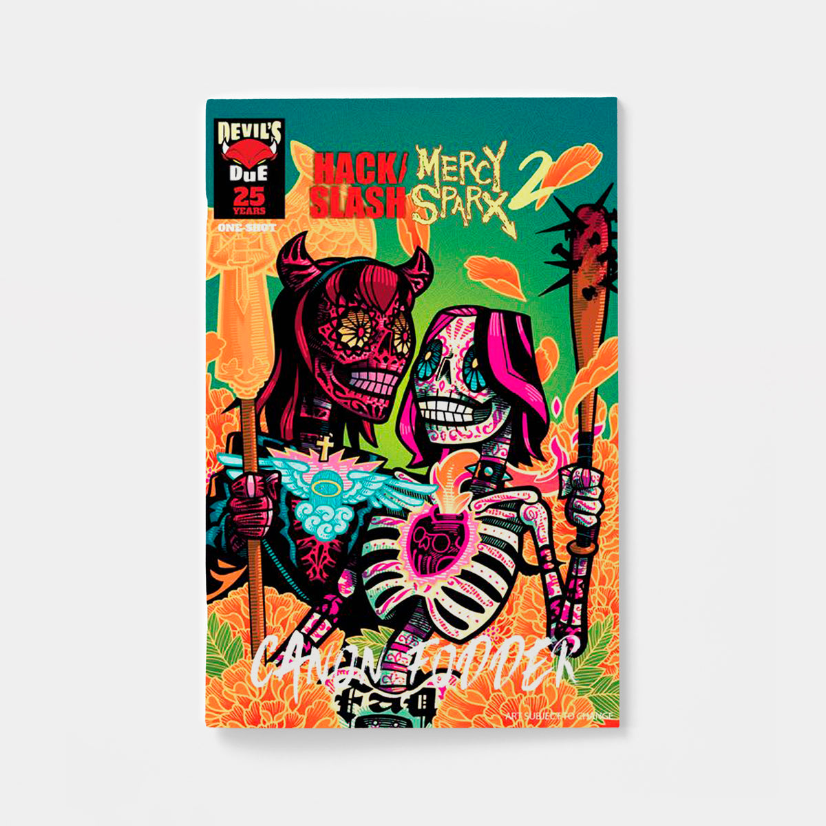 HACK SLASH MERCY SPARX CANON FODDER #1 (ONE SHOT) CVR B J GONZO VAR (MR) | presale | 2026-12-09