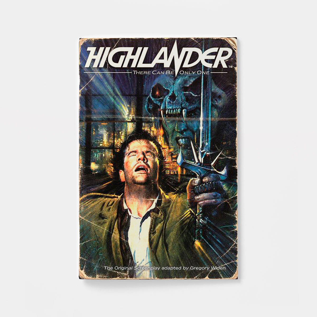 HIGHLANDER THE ORIGINAL SCREENPLAY #1 (OF 4) CVR L ORIGINAL POSTER BRIAN BYSOUTH FOIL VAR | presale | 2026-12-02