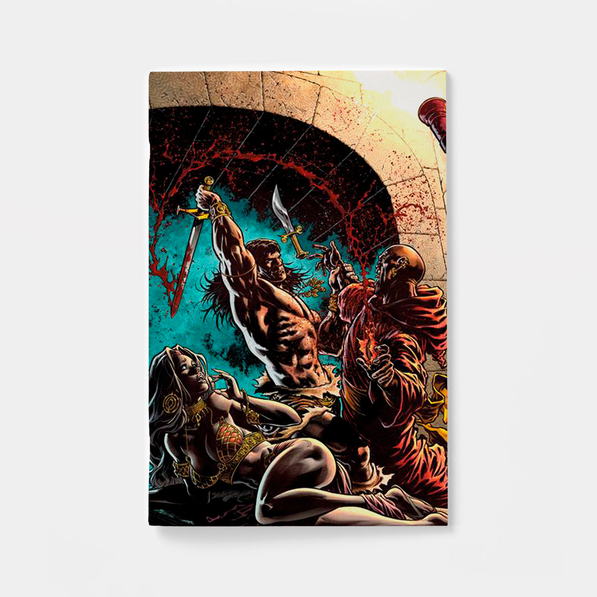 SAVAGE SWORD OF CONAN REFORGED #8 CVR C IAN CHURCHILL VIRGIN CARDSTOCK VAR (MR) | presale | 2026-12-09