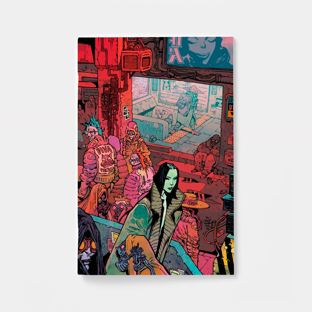 BLADE RUNNER TOKYO NEXUS DIE WITH HONOR #2 (OF 4) CVR D JAKUB REBELKA VIRGIN CARDSTOCK VAR | presale | 2026-12-02