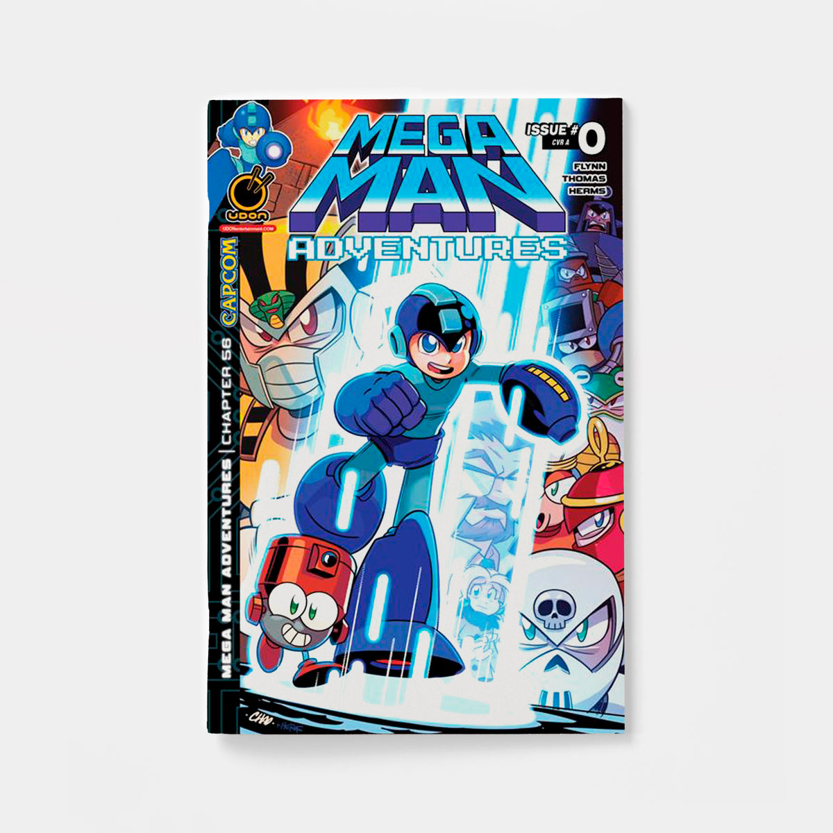 MEGA MAN ADVENTURES #0 (ONE SHOT) CVR A CHAD THOMAS | presale | 2026-12-09