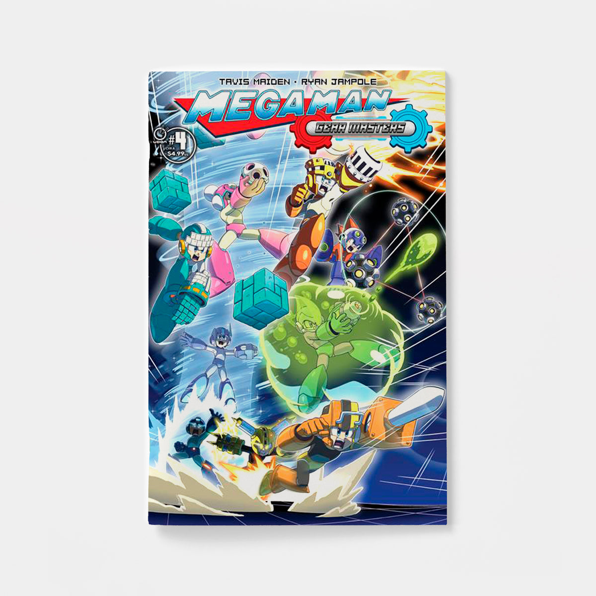 MEGA MAN GEAR MASTERS #4 (OF 5) CVR A RYAN JAMPOLE | presale | 2026-12-23
