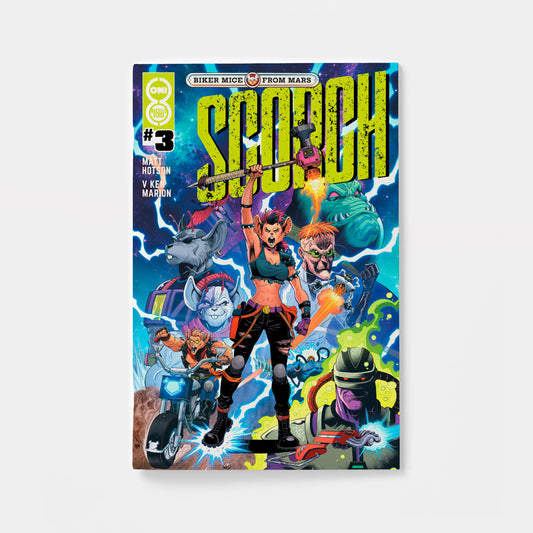 BIKER MICE FROM MARS SCORCH #3 CVR B JORDI TARRAGONA VAR | presale | 2026-10-28