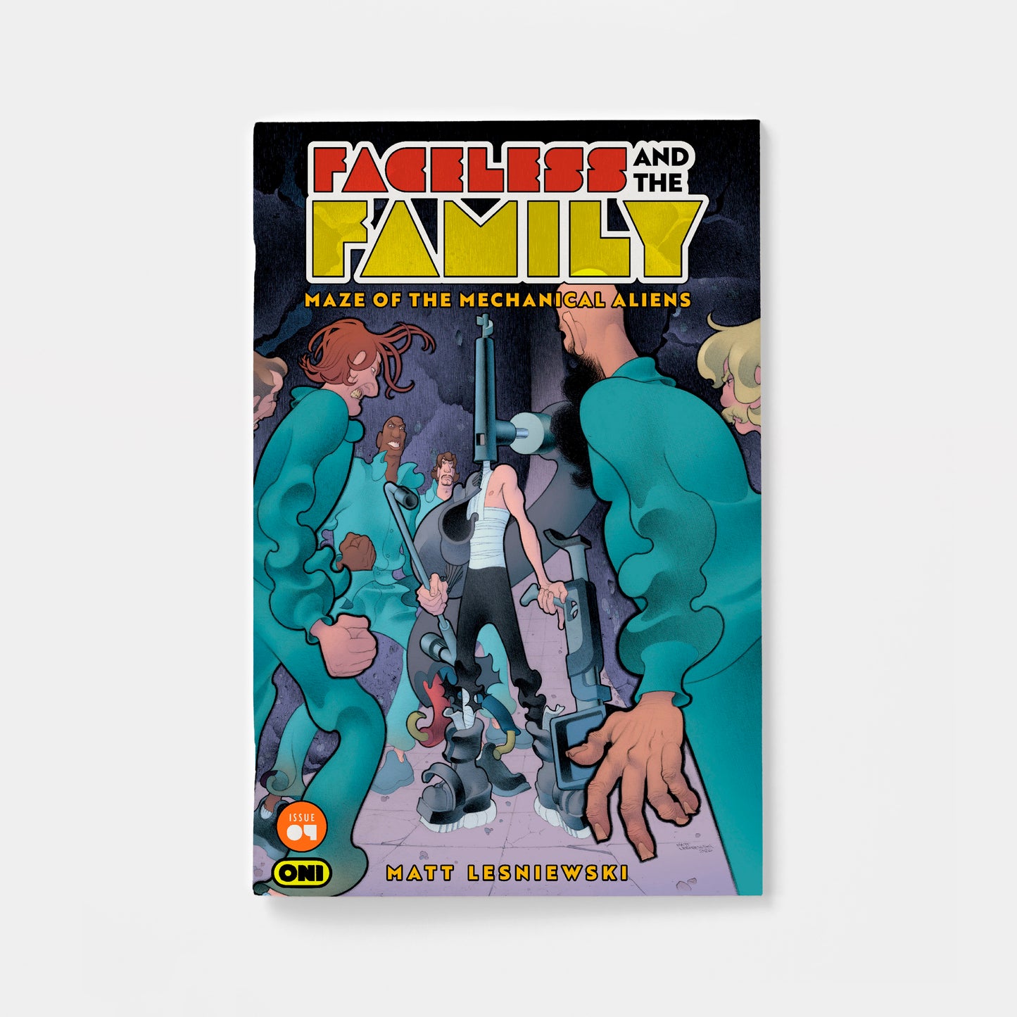 FACELESS AND THE FAMILY MAZE OF THE MECHANICAL ALIENS #4 CVR A MATT LESNIEWSKI | presale | 2026-10-21