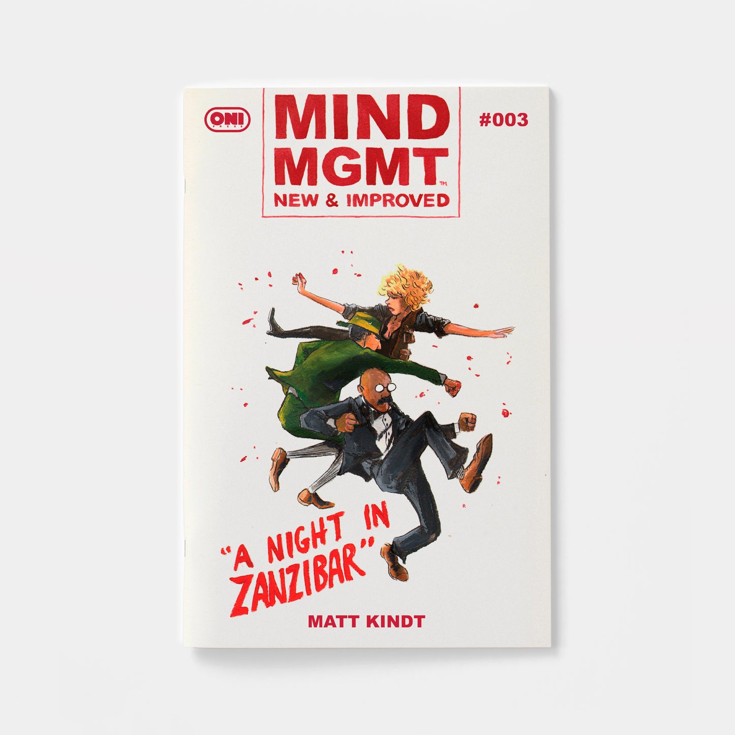 MIND MGMT NEW & IMPROVED #3 CVR A MATT KINDT