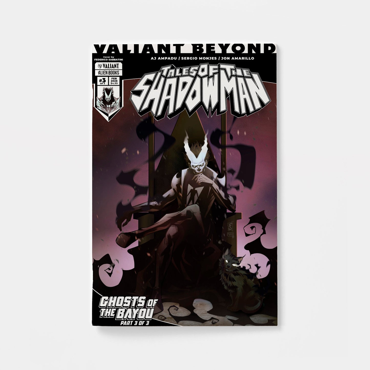 Valiant Beyond: Tales of the Shadowman #6--Ghosts of the Bayou #3 Cover A (Sabbatini)