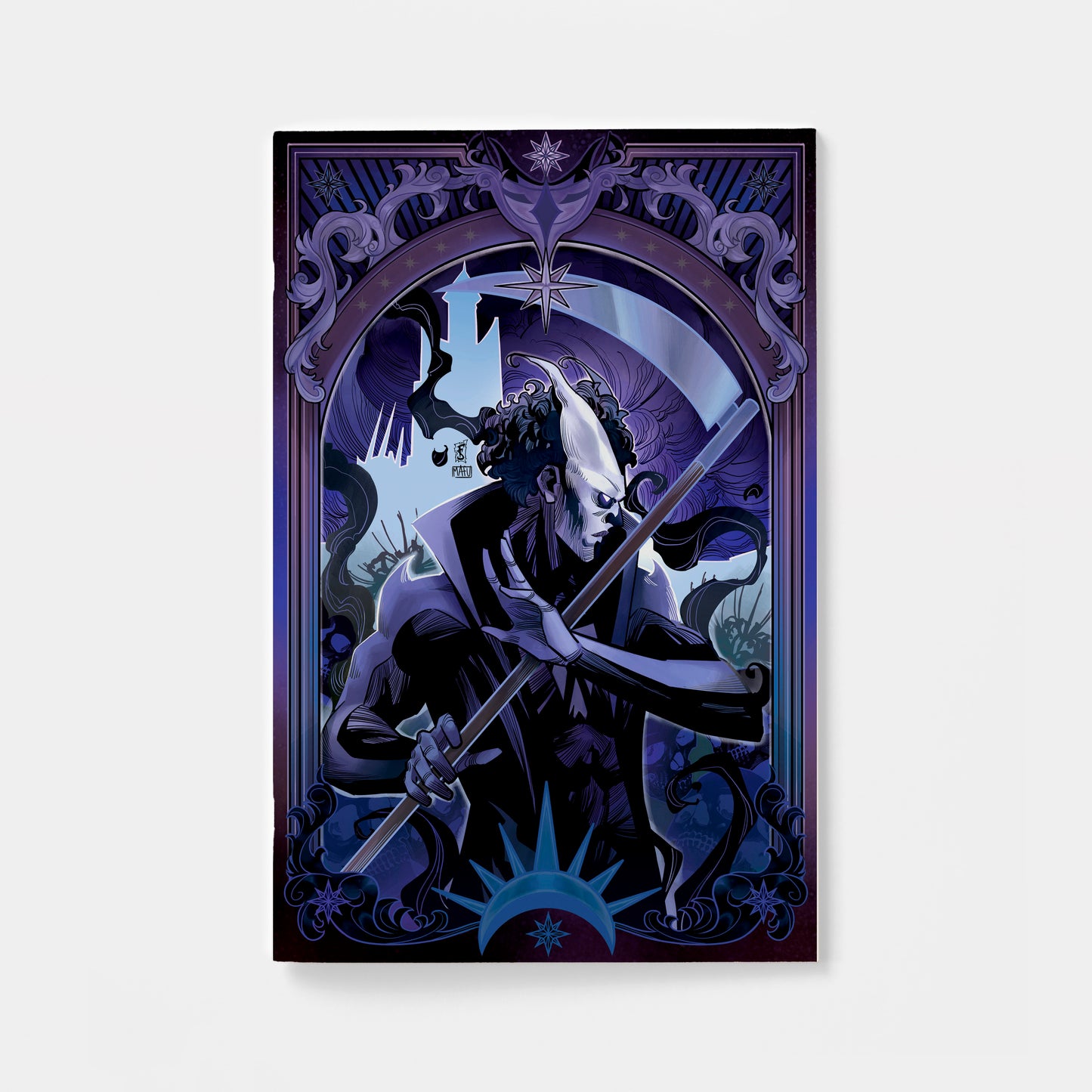 Valiant Beyond: Tales of the Shadowman Finale--Darque Legacy Variant B (Sabbatini Full Art Tarot Variant) | presale | 2026-10-28