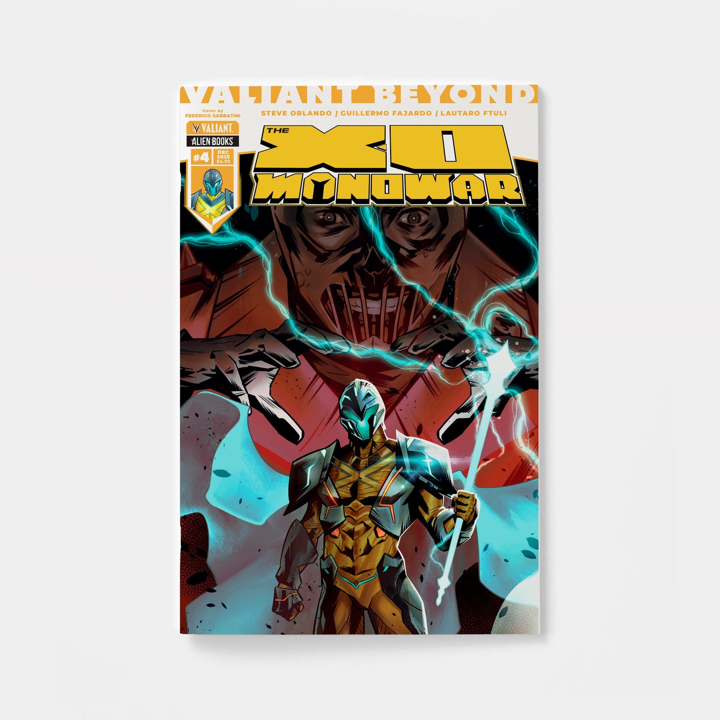 Valiant Beyond: The X-O Manowar #4 Cover A (Sabbatini)