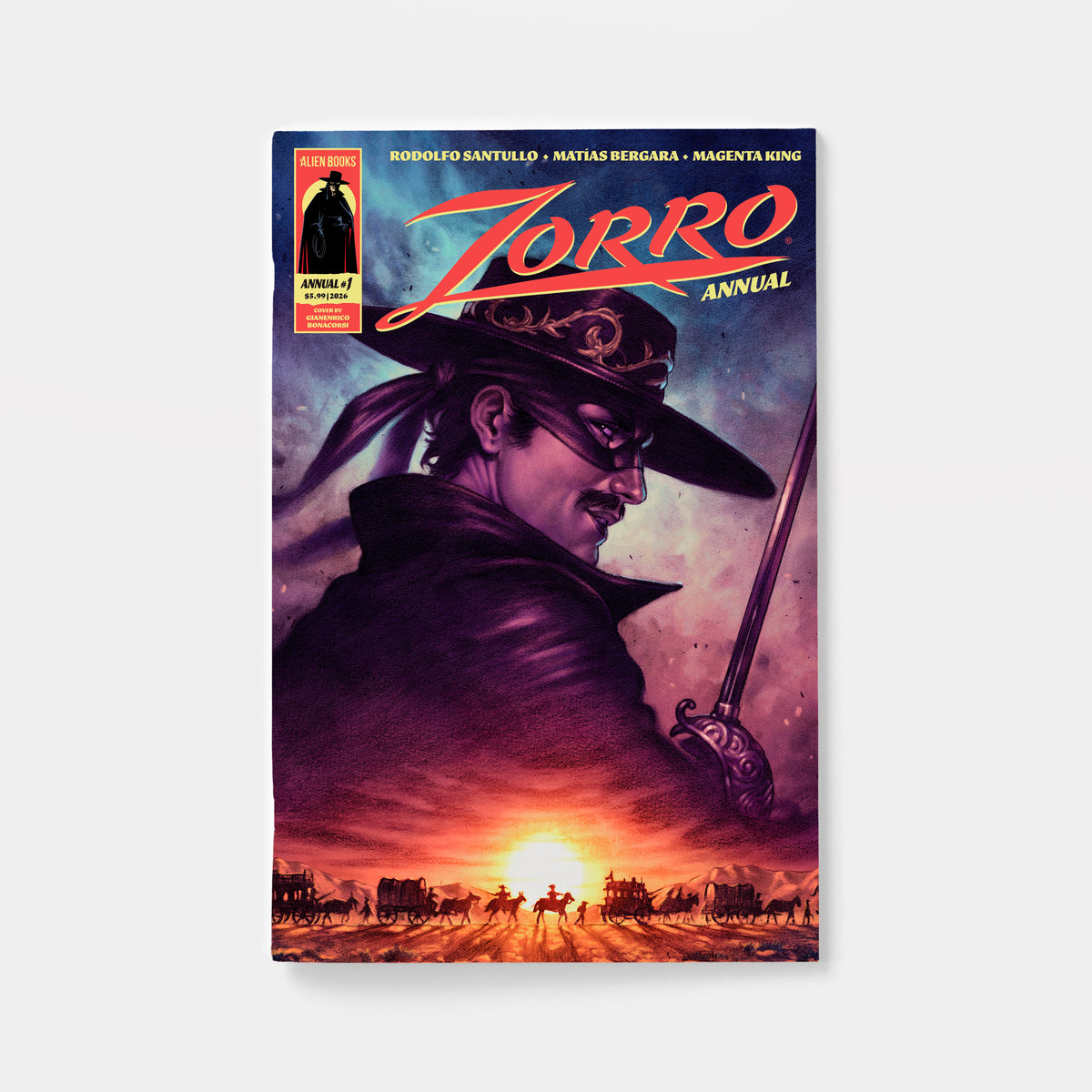 Zorro Annual #1 Cover A (Bonacorsi) | presale | 2026-12-16