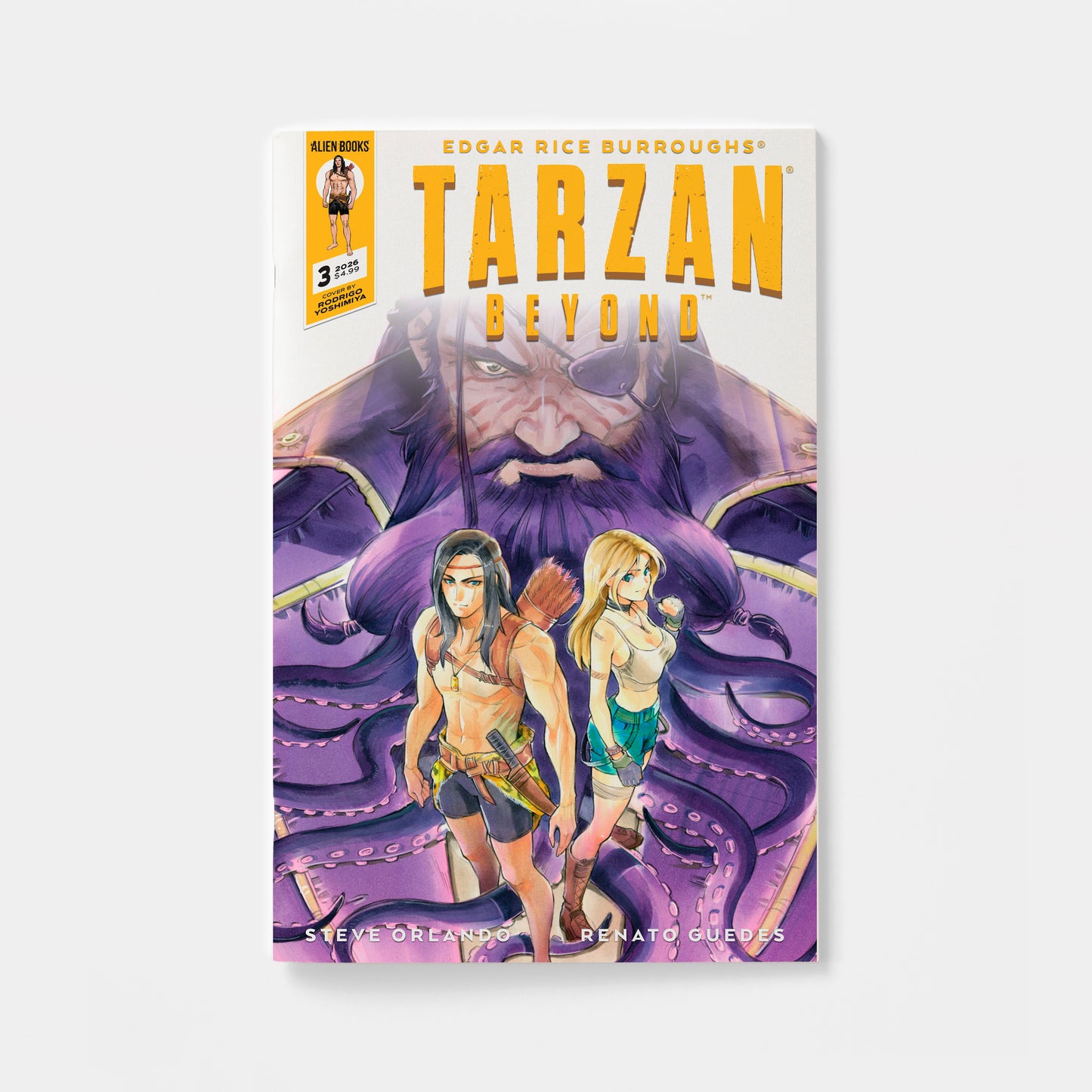Tarzan Beyond #3 Variant B (Yoshimiya Manga Variant) | presale | 2026-09-09