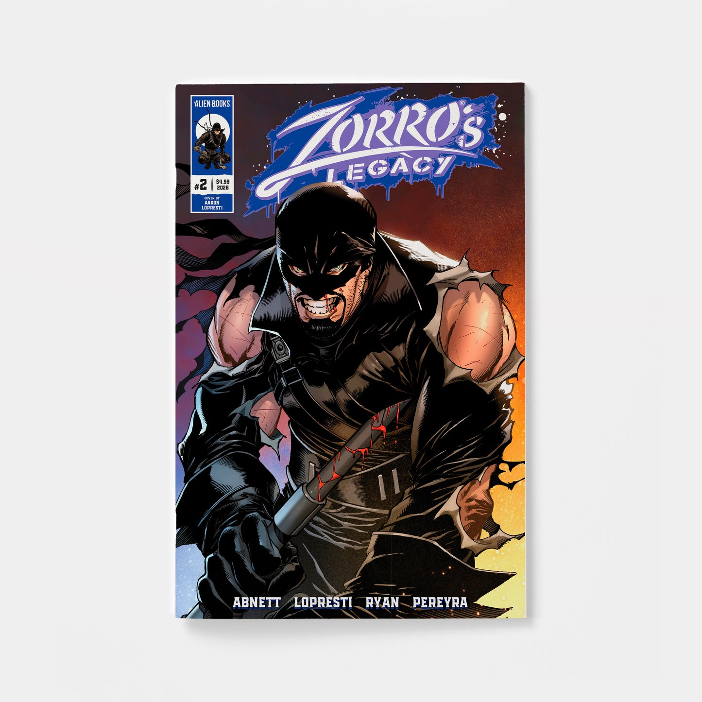 Zorro's Legacy #2 Cover A (Lopresti)