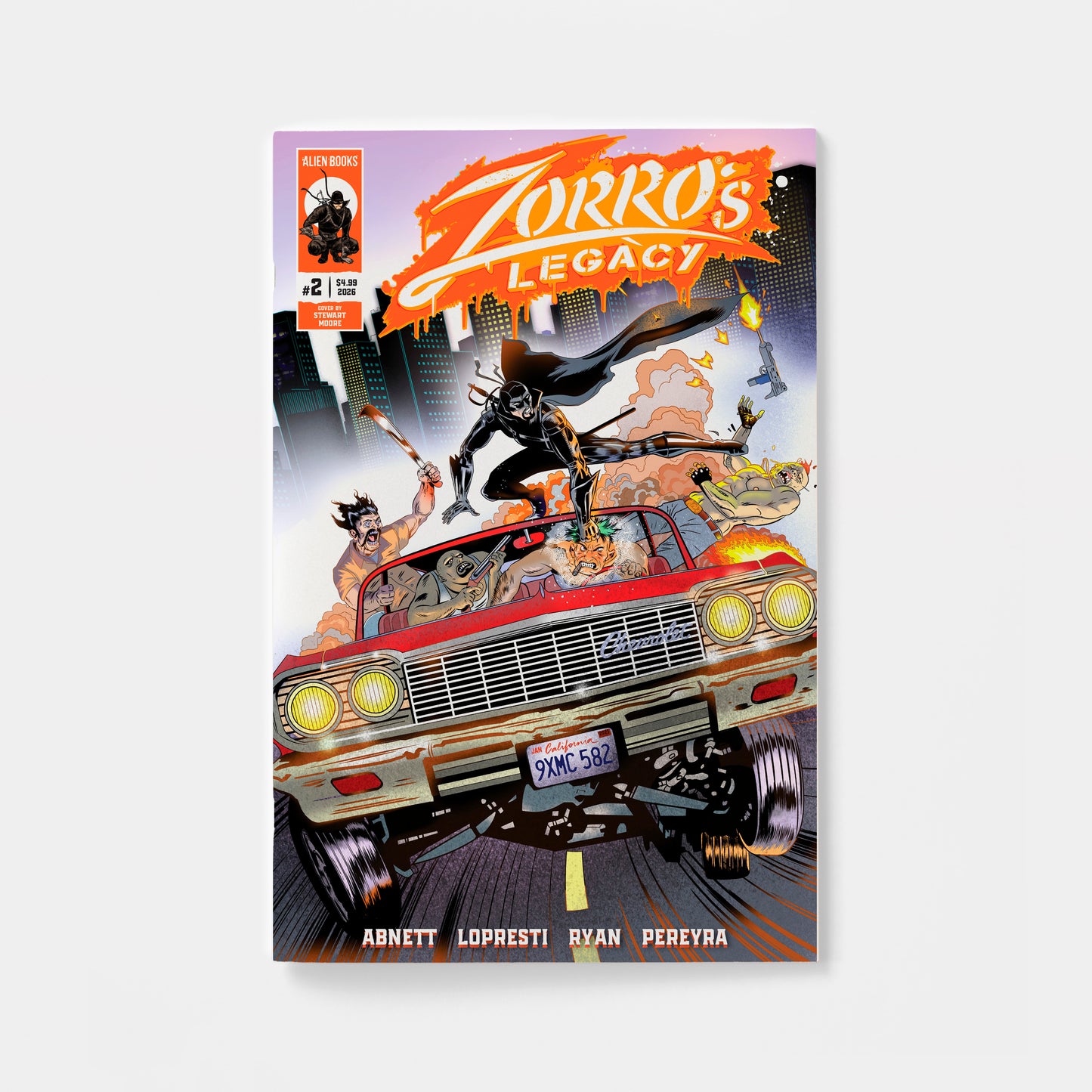 Zorro's Legacy #2 Variant B (Moore)