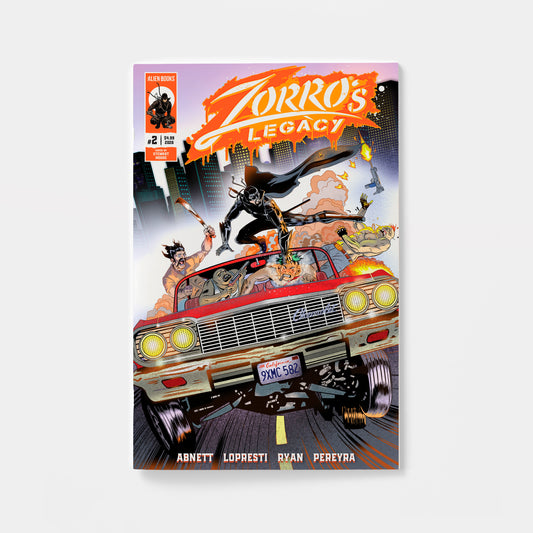 Zorro's Legacy #2 Variant B (Moore)