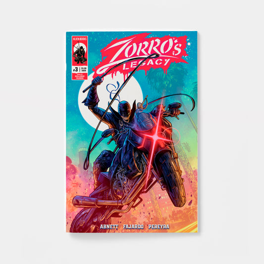 Zorro's Legacy #3 Variant C (Fajardo) | presale | 2026-09-30