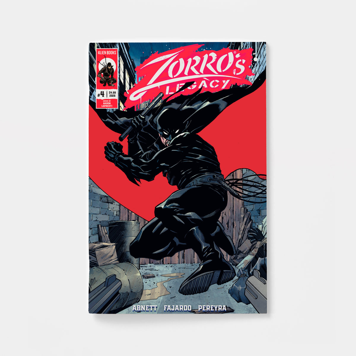 Zorro's Legacy #4 Cover A (Lopresti) | presale | 2026-11-18