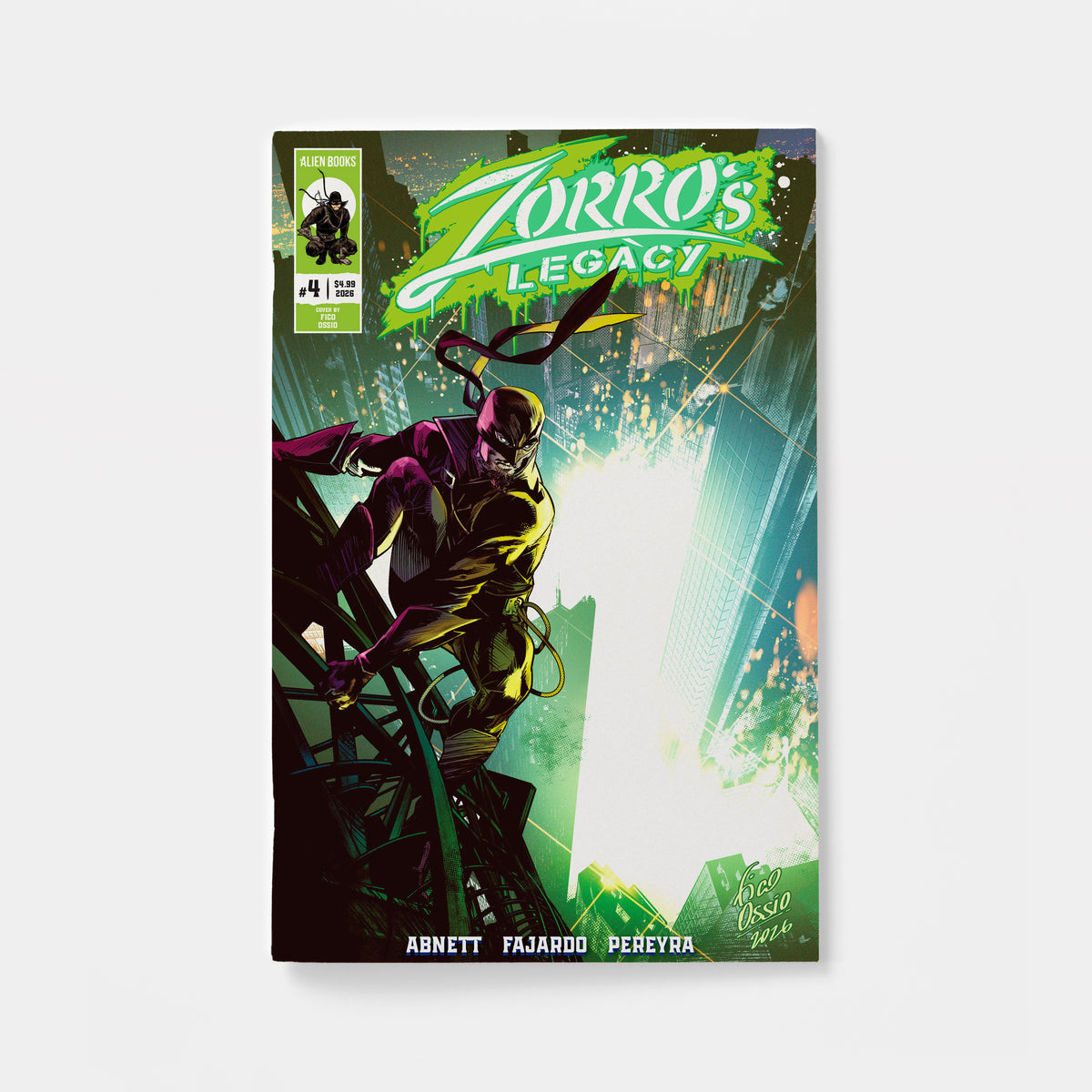 Zorro's Legacy #4 Variant B (Ossio) | presale | 2026-11-18