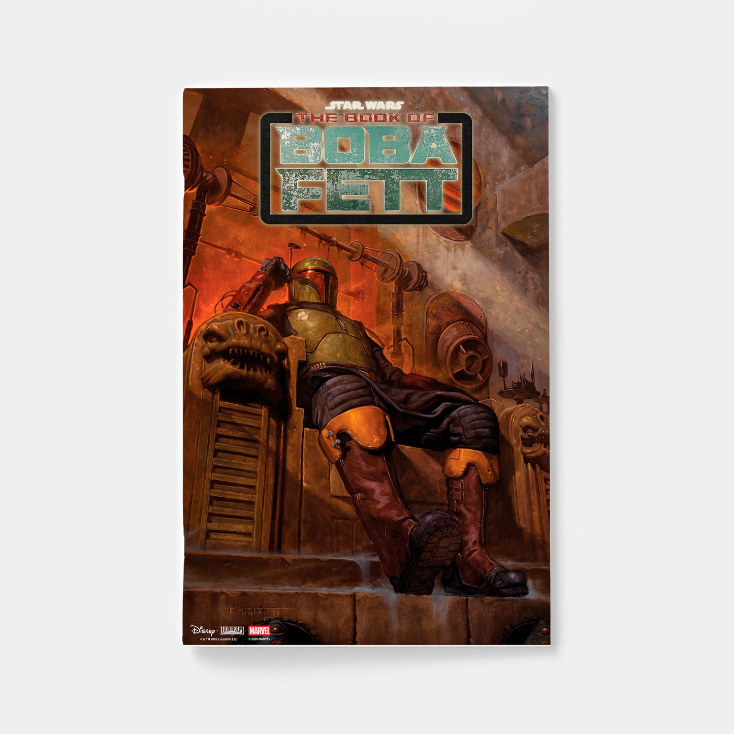 STAR WARS: THE BOOK OF BOBA FETT #1 E.M. GIST VARIANT