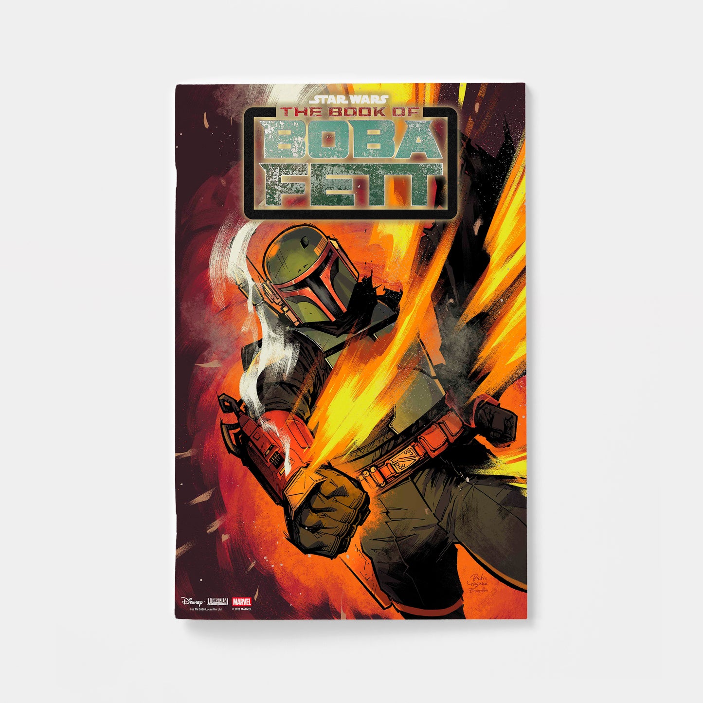STAR WARS: THE BOOK OF BOBA FETT #1 RICKIE YAGAWA FOIL VARIANT