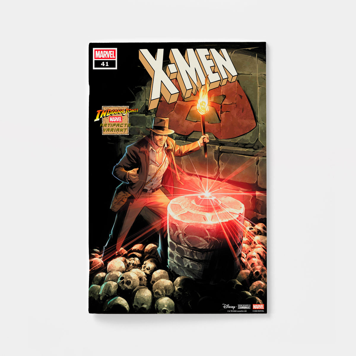 X-MEN #41 CARMEN CARNERO INDIANA JONES MARVEL ARTIFACT VARIANT [DNX] | presale | 2026-11-11