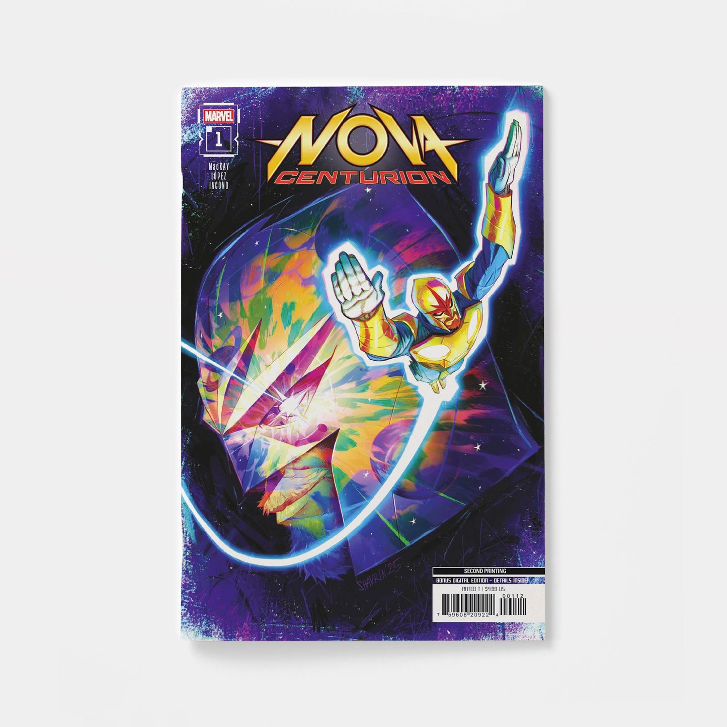 NOVA: CENTURION #1 IVAN SHAVRIN 2ND PRINTING VARIANT