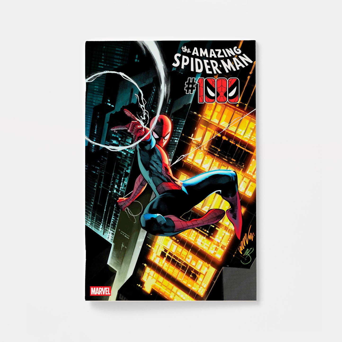 AMAZING SPIDER-MAN #1000 PEPE LARRAZ MAIN COVER