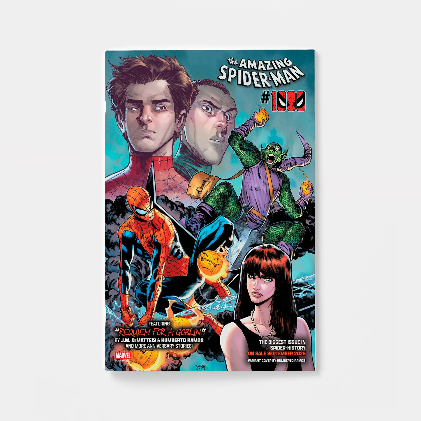 AMAZING SPIDER-MAN #1000 HUMBERTO RAMOS VARIANT