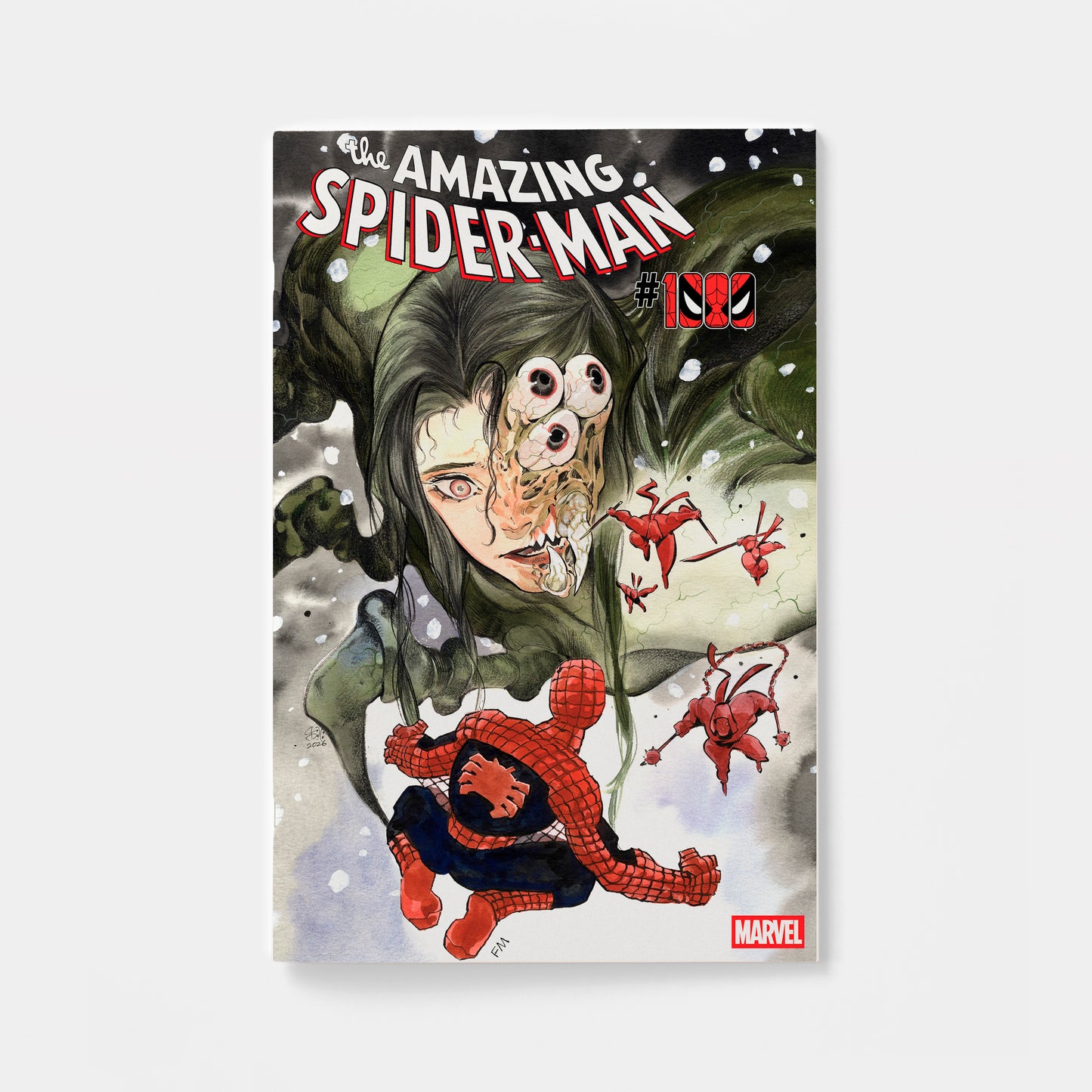 AMAZING SPIDER-MAN #1000 PEACH MOMOKO & FRANK MILLER VARIANT