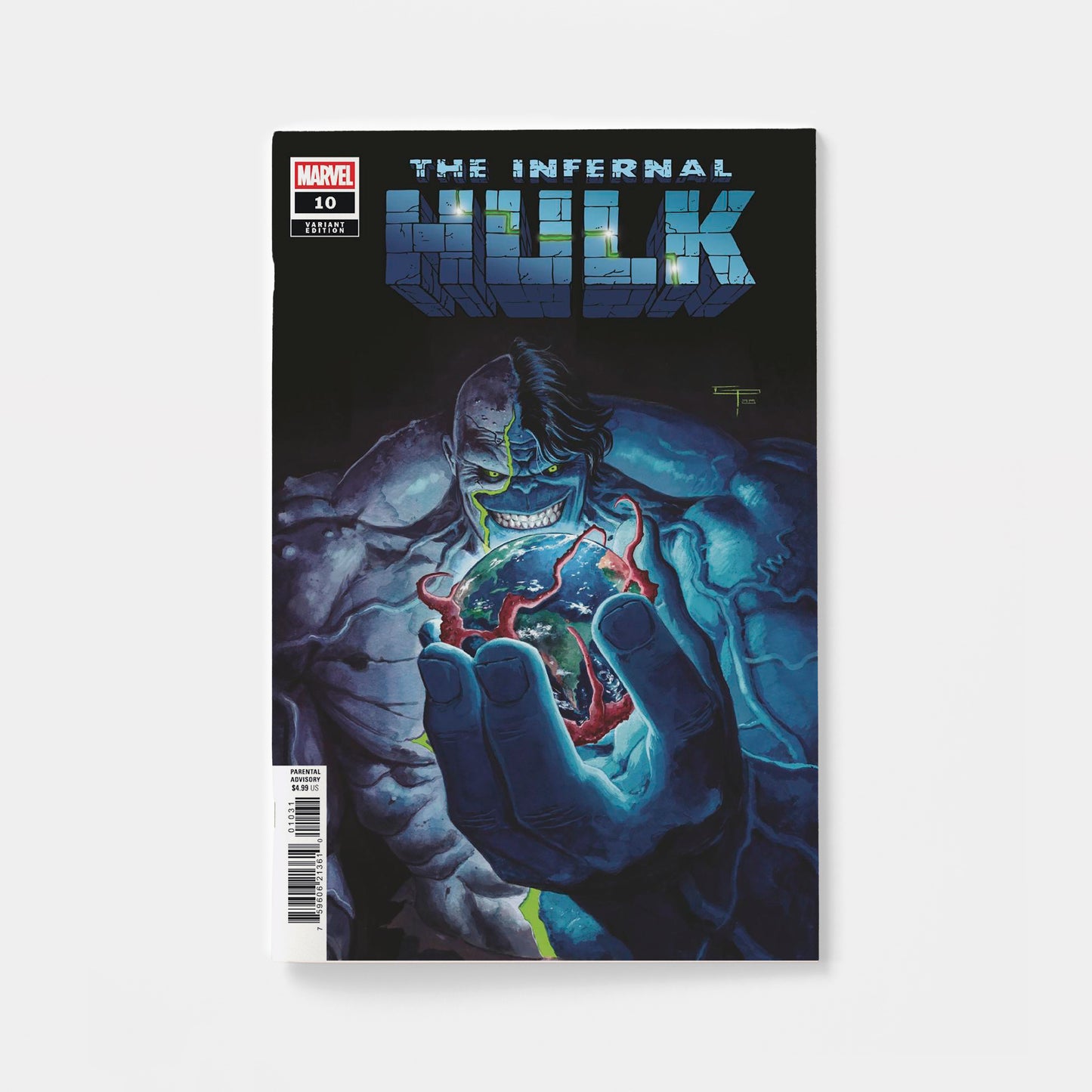 INFERNAL HULK #10 GERMAN PERALTA VARIANT