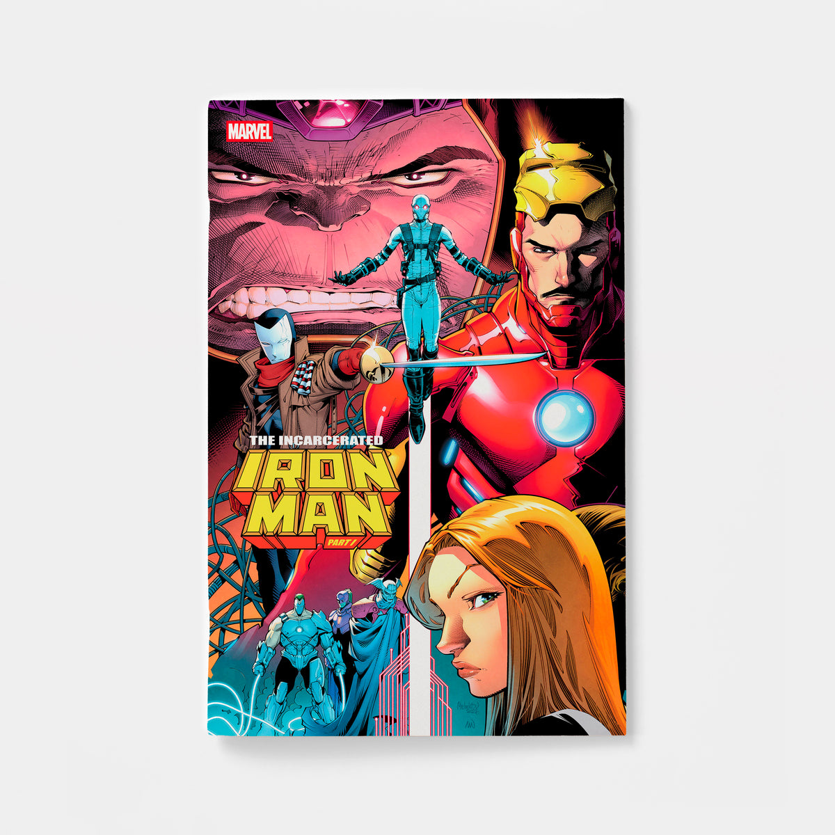 IRON MAN #12 COVER B GLEB MELNIKOV CONNECTING VARIANT [IIM] | presale | 2026-12-02