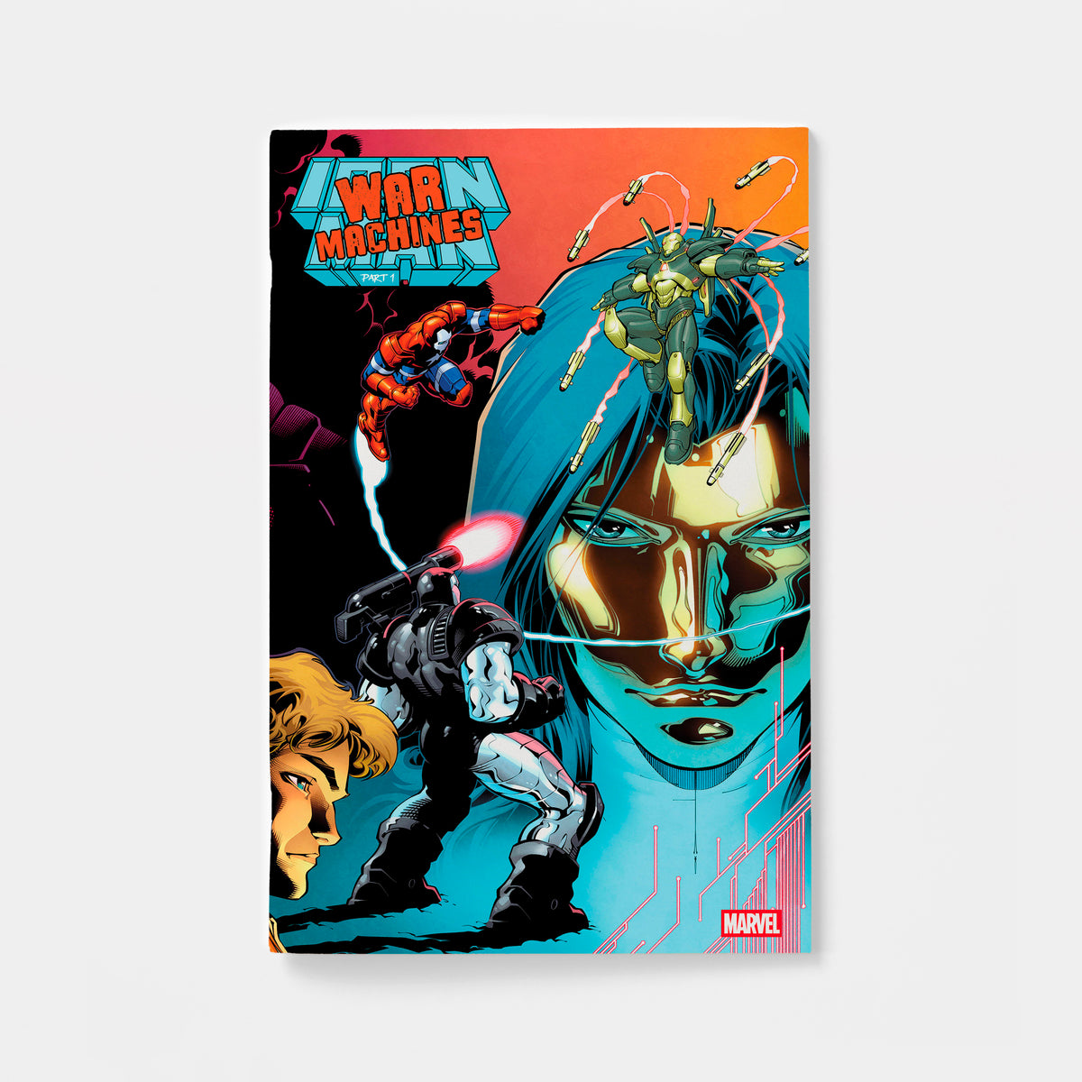 IRON MAN #13 COVER B GLEB MELNIKOV CONNECTING VARIANT [WM] | presale | 2026-12-16