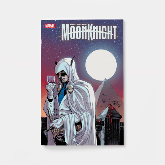 MARC SPECTOR: MOON KNIGHT #6 NETHO DIAZ HELLFIRE COSTUME SWAP VARIANT