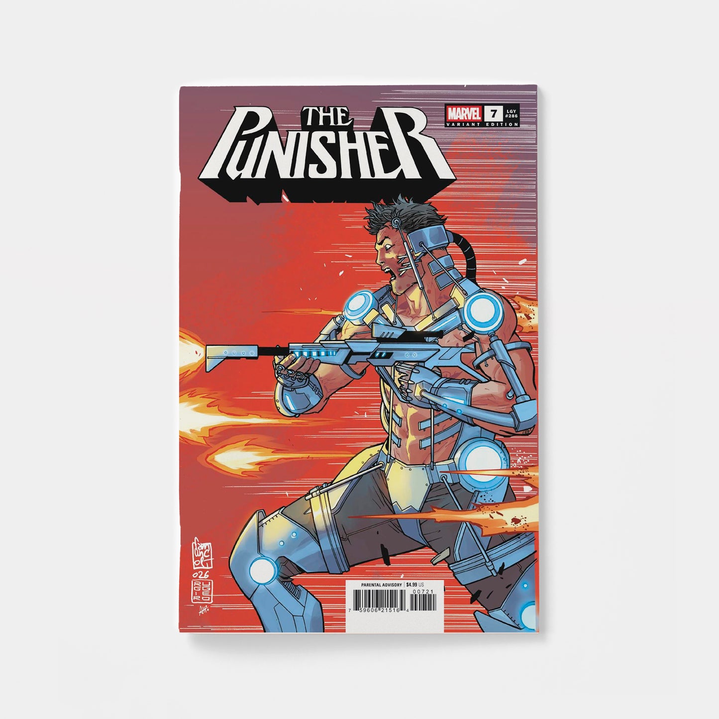 PUNISHER #7 GIUSEPPE CAMUNCOLI 2-PART CONNECTING VARIANT