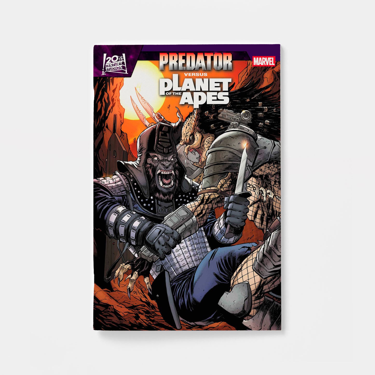 PREDATOR VS. THE PLANET OF THE APES #1 TIM SEELEY VARIANT