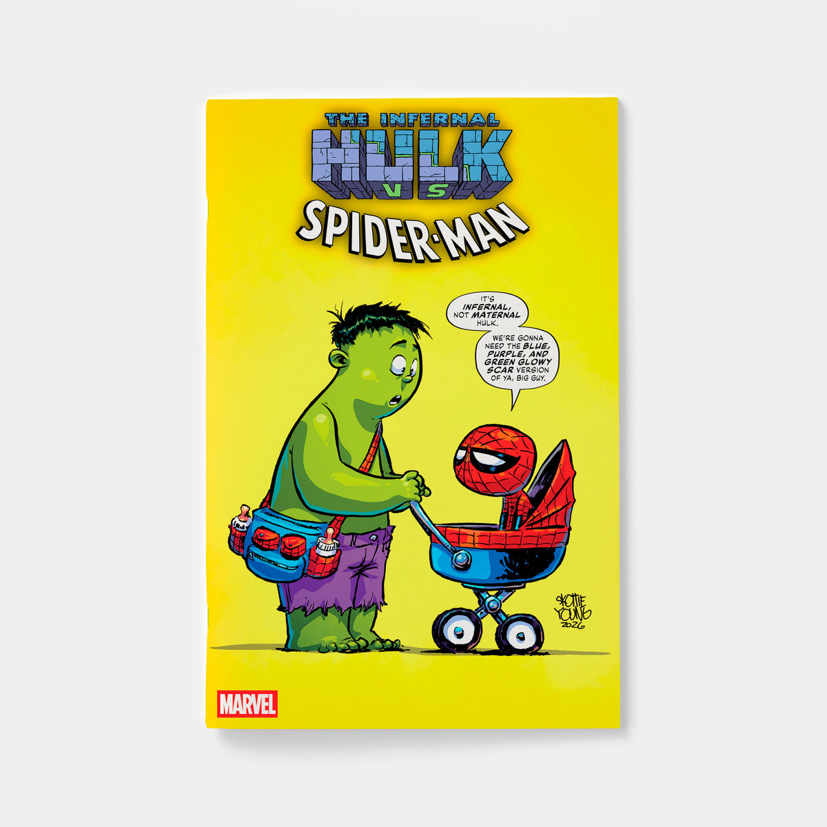 INFERNAL HULK VS. SPIDER-MAN #1 SKOTTIE YOUNG VARIANT | presale | 2026-11-04