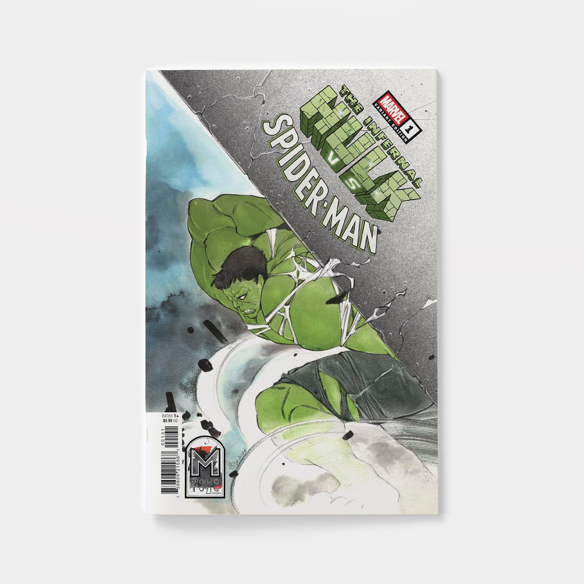 INFERNAL HULK VS. SPIDER-MAN #1 PEACH MOMOKO MOMO-TONE VARIANT | presale | 2026-11-04
