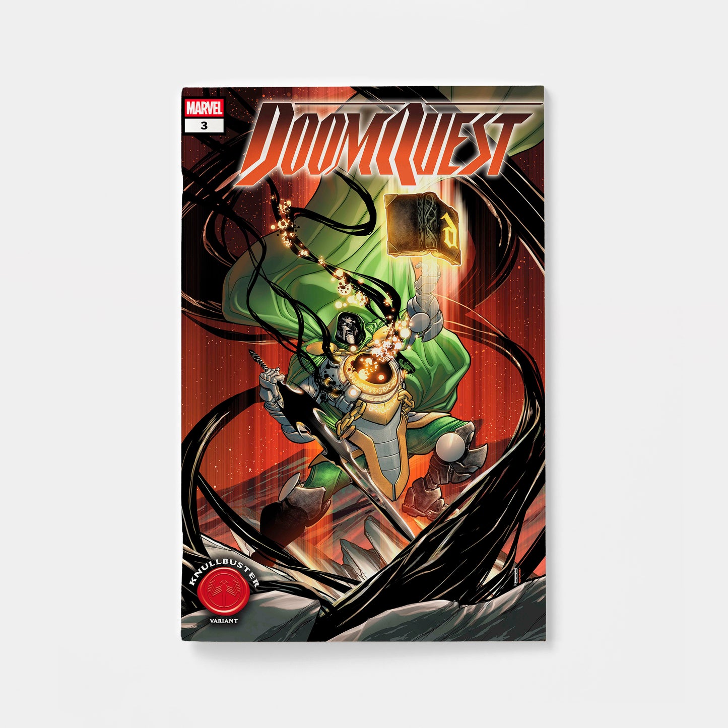 DOOMQUEST #3 DAVID BALDEON KNULLBUSTER VARIANT