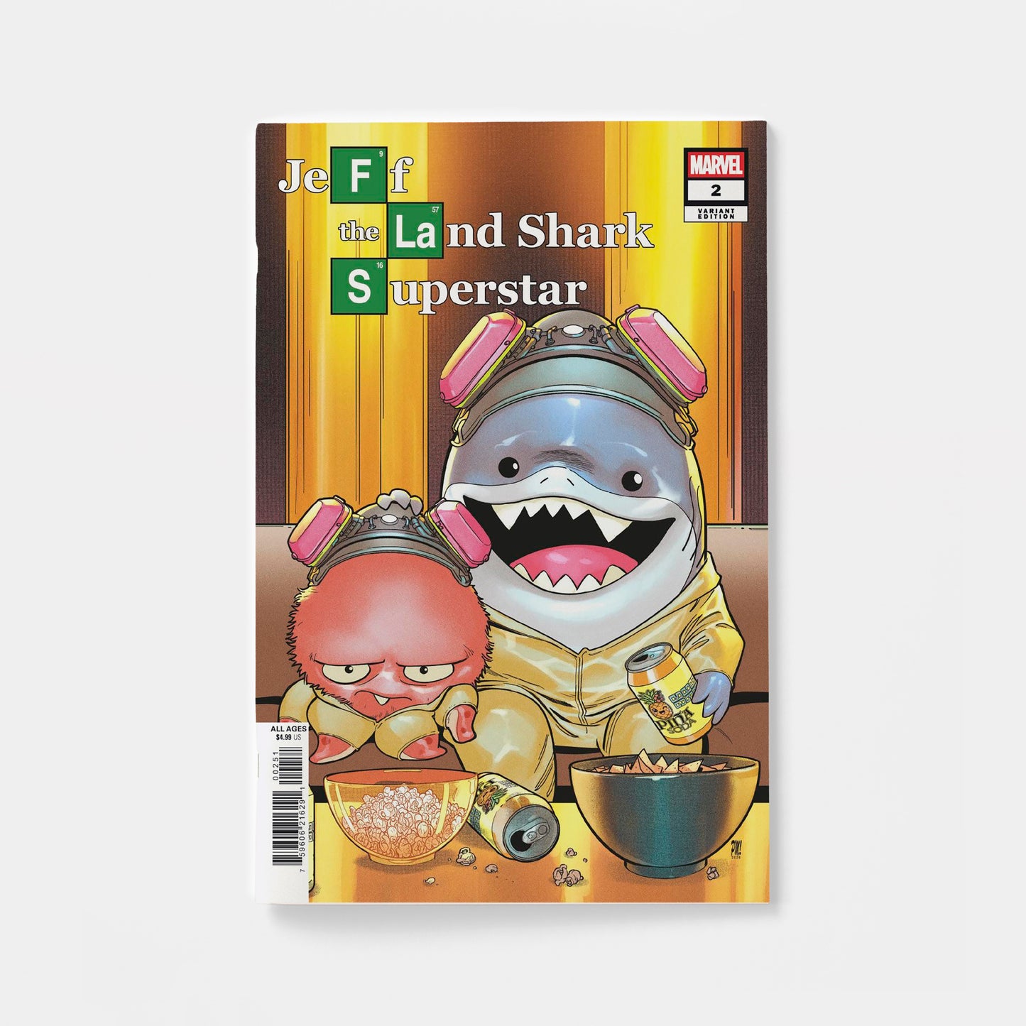 JEFF THE LAND SHARK: SUPERSTAR #2 PACO MEDINA VARIANT