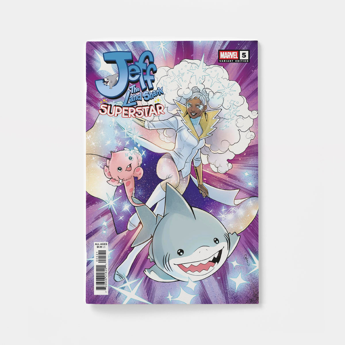 JEFF THE LAND SHARK: SUPERSTAR #5 DANICA BRINE VARIANT | presale | 2026-11-11